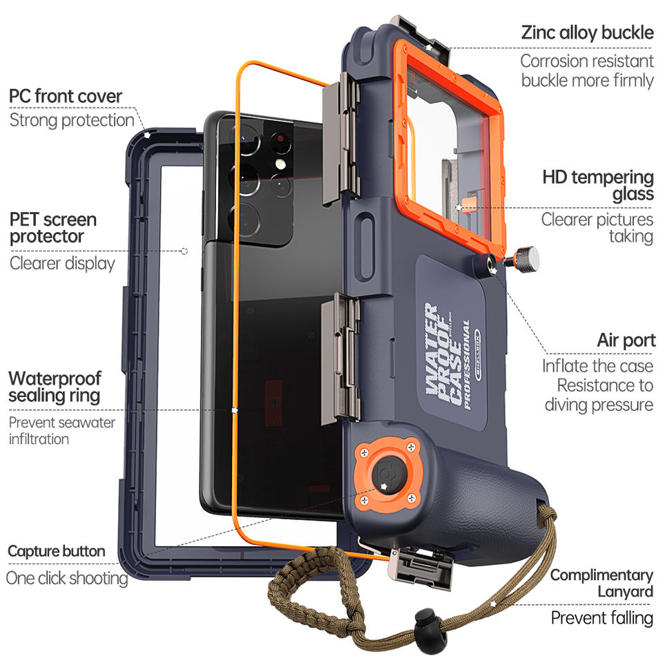 ShellBox™ Waterproof Phone Case